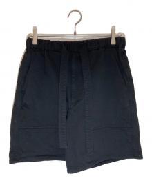 Graphpaper（グラフペーパー）の古着「BAKER SWEAT SHORTS」｜ブラック