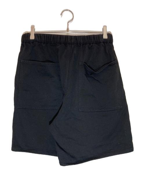 Graphpaper（グラフペーパー）Graphpaper (グラフペーパー) BAKER SWEAT SHORTS ブラック サイズ:1の古着・服飾アイテム