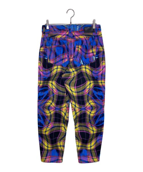 Desigual（デシグアル）Desigual (デシグアル) María Escoté (マリアエスコテ) 変形チェック柄パンツ マルチカラー サイズ:Lの古着・服飾アイテム