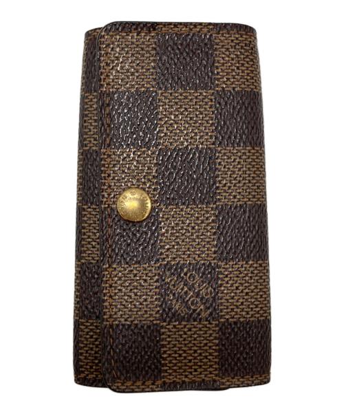 LOUIS VUITTON（ルイ ヴィトン）LOUIS VUITTON (ルイ ヴィトン) キーケース ミュルティクレ4 ブラウン サイズ:-の古着・服飾アイテム