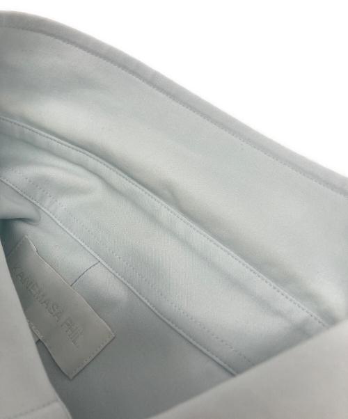 KANEMASA PHIL.（カネマサフィル）KANEMASA PHIL. (カネマサフィル) 46G Atmosphere Shirt ブルー サイズ:Ⅿの古着・服飾アイテム