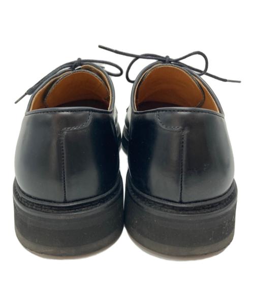 berwick（バーウィック）berwick (バーウィック) プレーントゥ コーティングレザーシューズ ブラック サイズ:SIZE 5 1/2の古着・服飾アイテム
