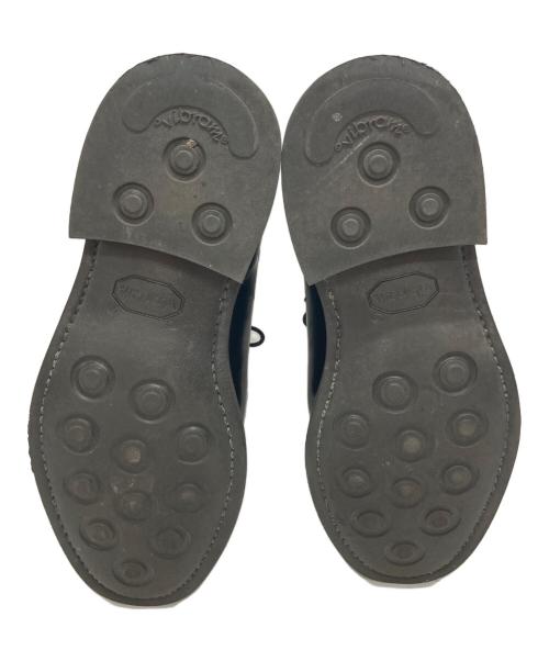 berwick（バーウィック）berwick (バーウィック) プレーントゥ コーティングレザーシューズ ブラック サイズ:SIZE 5 1/2の古着・服飾アイテム