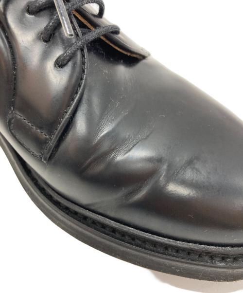 berwick（バーウィック）berwick (バーウィック) プレーントゥ コーティングレザーシューズ ブラック サイズ:SIZE 5 1/2の古着・服飾アイテム