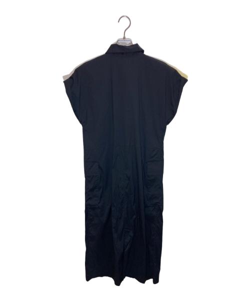 LACOSTE（ラコステ）LACOSTE (ラコステ) キモノスリーブシャツドレス ブラック サイズ:SIZE 36の古着・服飾アイテム