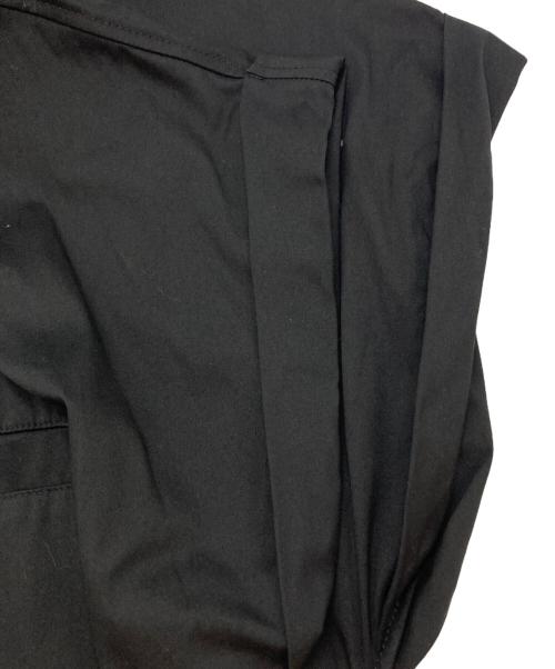 LACOSTE（ラコステ）LACOSTE (ラコステ) キモノスリーブシャツドレス ブラック サイズ:SIZE 36の古着・服飾アイテム