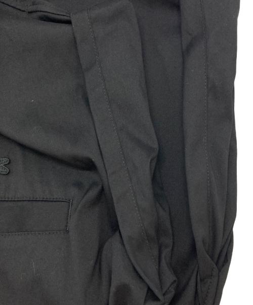 LACOSTE（ラコステ）LACOSTE (ラコステ) キモノスリーブシャツドレス ブラック サイズ:SIZE 36の古着・服飾アイテム