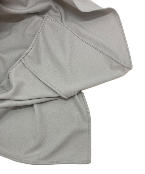 theory（セオリー）theory (セオリー) ジャージーカスケードロングワンピース グレー サイズ:SIZE 4の古着・服飾アイテム
