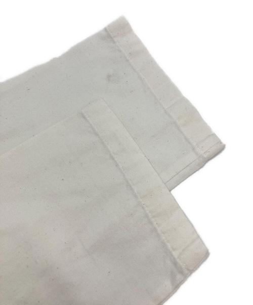 MICHIGAN RAG Co.（ミシガンラグ）MICHIGAN RAG CO. (ミシガンラグ) フーデッドジャケット ホワイト×ブルー サイズ:Lの古着・服飾アイテム