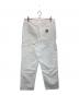 CarHartt (カーハート) DOUBLE KNEE PANT ホワイト サイズ:SIZE W34×L32：12000円