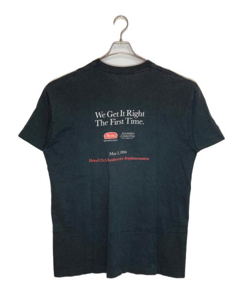 FRUIT OF THE LOOM（フルーツオブザルーム）FRUIT OF THE LOOM (フルーツオブザルーム) プリントTシャツ ブラック サイズ:XLの古着・服飾アイテム
