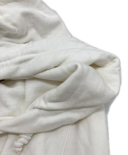 MM6 Maison Margiela（エムエムシックスメゾンマルジェラ）MM6 Maison Margiela (エムエムシックスメゾンマルジェラ) フーデッドノースリーブパーカー ホワイト サイズ:Sの古着・服飾アイテム