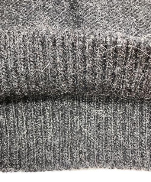 COMME des GARCONS HOMME（コムデギャルソン オム）COMME des GARCONS HOMME (コムデギャルソン オム) ウールラマニット グレー サイズ:-の古着・服飾アイテム
