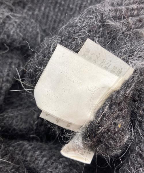 COMME des GARCONS HOMME（コムデギャルソン オム）COMME des GARCONS HOMME (コムデギャルソン オム) ウールラマニット グレー サイズ:-の古着・服飾アイテム