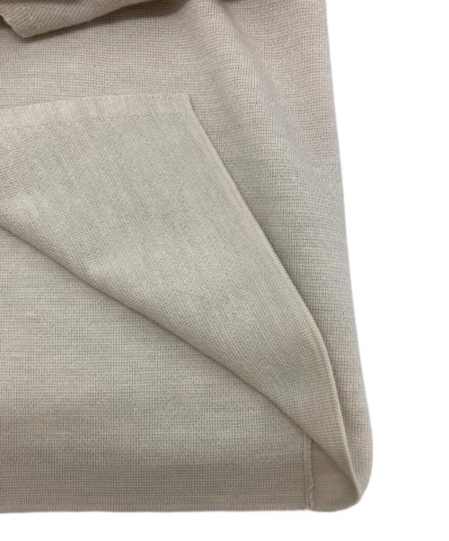 GALERIE VIE（ギャルリーヴィー）GALERIE VIE (ギャルリーヴィー) ウーステッドミラノ Vネックベスト ベージュ サイズ:SIZE Freeの古着・服飾アイテム