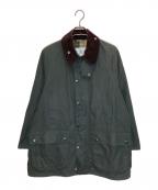 Barbourバブアー）の古着「OVERSIZE WAX BEAUFORT」｜グリーン