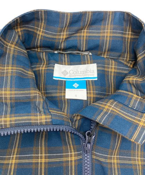Columbia（コロンビア）Columbia (コロンビア) レイクパウエルウィメンズチェックジャケット ネイビー サイズ:SIZE Sの古着・服飾アイテム
