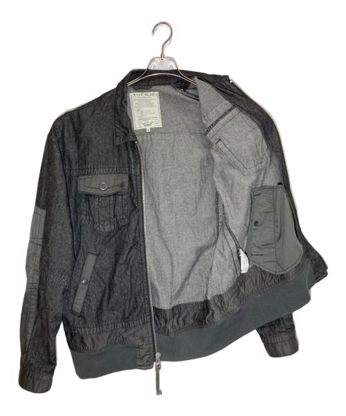 AVIREX（アヴィレックス）AVIREX (アヴィレックス) TYPE BLUE CUSTOM G-JACKET ブラック サイズ:XLの古着・服飾アイテム