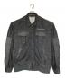 AVIREX（アヴィレックス）の古着「TYPE BLUE CUSTOM G-JACKET」｜ブラック