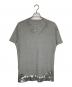 MM6 Maison Margiela (エムエムシックスメゾンマルジェラ) エイズTシャツ グレー サイズ:Ⅿ：5000円