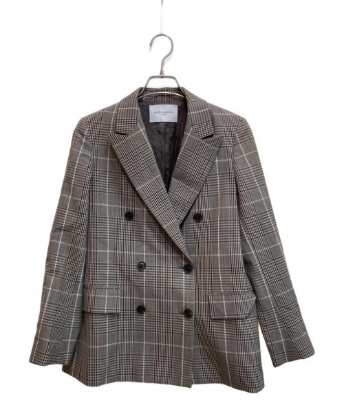 UNITED ARROWS（ユナイテッドアローズ）UNITED ARROWS (ユナイテッドアローズ) ダブルボタン ブレザー ブラウン サイズ:36の古着・服飾アイテム