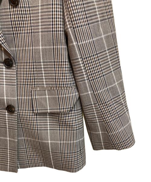 UNITED ARROWS（ユナイテッドアローズ）UNITED ARROWS (ユナイテッドアローズ) ダブルボタン ブレザー ブラウン サイズ:36の古着・服飾アイテム