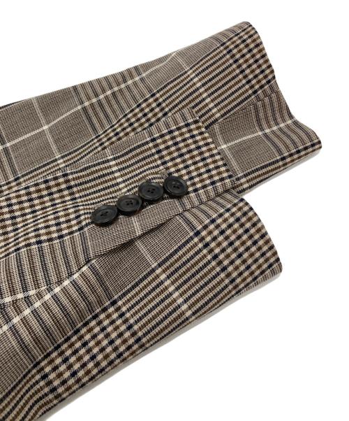 UNITED ARROWS（ユナイテッドアローズ）UNITED ARROWS (ユナイテッドアローズ) ダブルボタン ブレザー ブラウン サイズ:36の古着・服飾アイテム