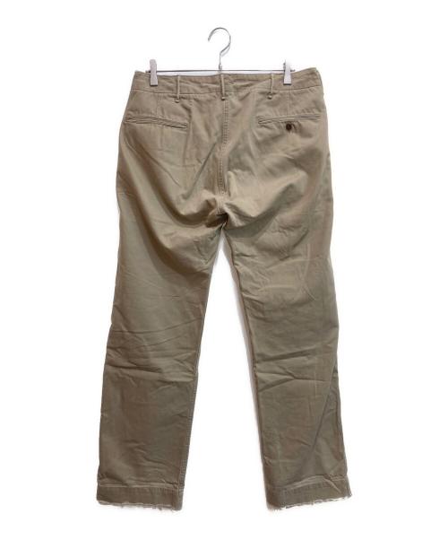 RRL（ダブルアールエル）RRL (ダブルアールエル) ミリタリーチノパンツ ベージュ サイズ:32の古着・服飾アイテム