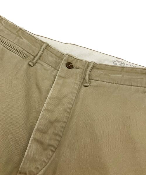 RRL（ダブルアールエル）RRL (ダブルアールエル) ミリタリーチノパンツ ベージュ サイズ:32の古着・服飾アイテム