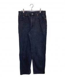 LEVI'S 後染め550ブラックデニムパンツ