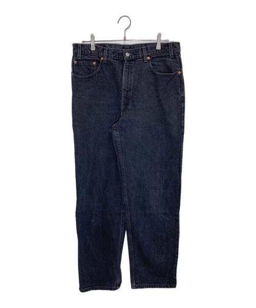 LEVI'S（リーバイス）LEVI'S (リーバイス) 後染め550ブラックデニムパンツ ブラック サイズ:SIZE W36×L30の古着・服飾アイテム