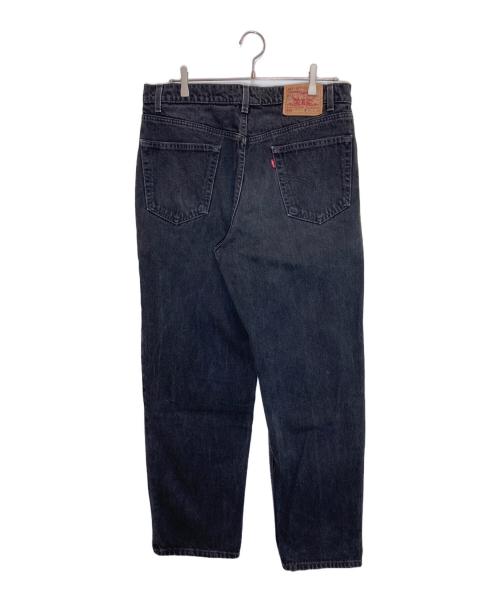 LEVI'S（リーバイス）LEVI'S (リーバイス) 後染め550ブラックデニムパンツ ブラック サイズ:SIZE W36×L30の古着・服飾アイテム