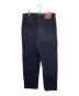 LEVI'S (リーバイス) 後染め550ブラックデニムパンツ ブラック サイズ:SIZE W36×L30：10000円