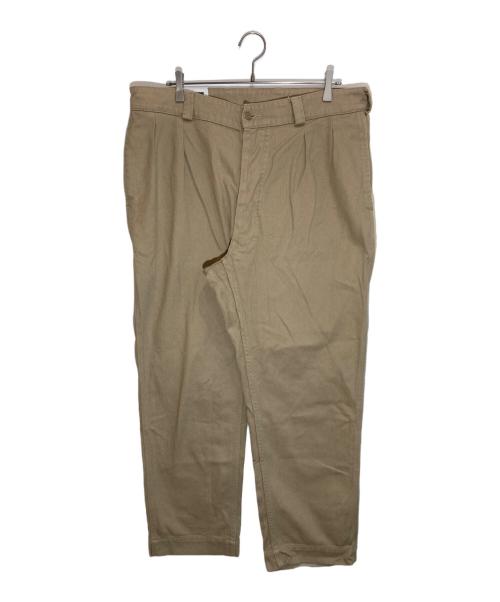 waiper（ワイパー）WAIPER (ワイパー) M52ツータックチノトラウザー ベージュ サイズ:37の古着・服飾アイテム