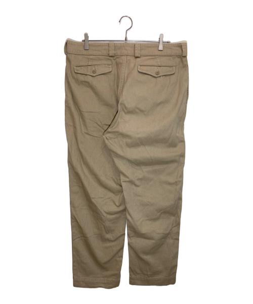 waiper（ワイパー）WAIPER (ワイパー) M52ツータックチノトラウザー ベージュ サイズ:37の古着・服飾アイテム