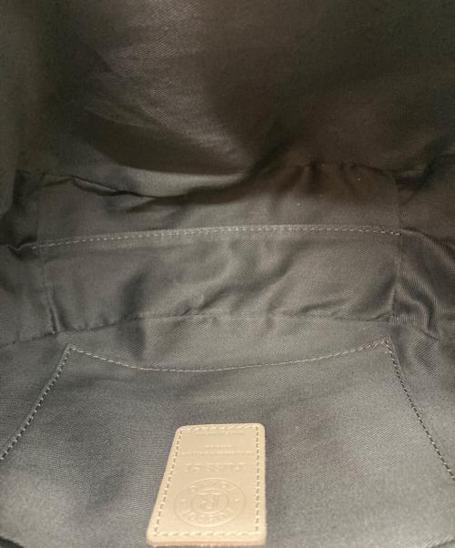 russet（ラシット）russet (ラシット) ソフトレザーラウンドショルダーバッグ ブラック サイズ:-の古着・服飾アイテム