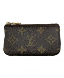 LOUIS VUITTON（ルイ ヴィトン）の古着「ポシェット・クレ　コインケース」｜ブラウン