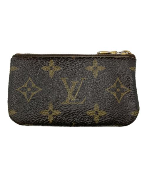 LOUIS VUITTON（ルイ ヴィトン）LOUIS VUITTON (ルイ ヴィトン) ポシェット・クレ　コインケース ブラウンの古着・服飾アイテム