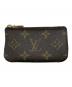 LOUIS VUITTON（ルイ ヴィトン）の古着「ポシェット・クレ　コインケース」｜ブラウン