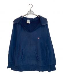 Champion（チャンピオン）の古着「リバースウィーブパーカー」｜ネイビー