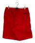 GRAMICCI (グラミチ) WHITE MOUNTAINEERING (ホワイトマウンテ二アニング) GARMENT DYED WIDE SHORT PANTS レッド サイズ:2：6000円
