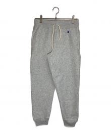 Champion（チャンピオン）の古着「リバースウィーブスウェットパンツ」｜グレー