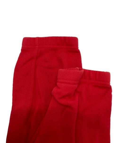 MAISON EUREKA（メゾンエウレカ）MAISON EUREKA (メゾンエウレカ) VINTAGE LIKE SWEAT PANTS レッド サイズ:Ⅿの古着・服飾アイテム