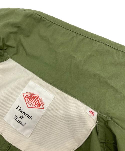 DANTON（ダントン）DANTON (ダントン) 丸襟ブルゾン グリーン サイズ:SIZE M (38)の古着・服飾アイテム