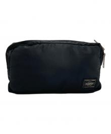 PORTER（ポーター）の古着「TANKER POUCH」｜ブラック