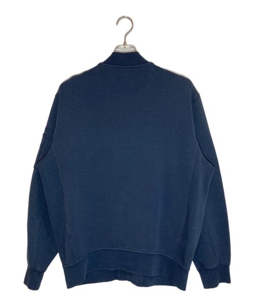 POLO RALPH LAUREN（ポロ・ラルフローレン）POLO RALPH LAUREN (ポロ・ラルフローレン) ダブルニットボンバージャケット ネイビー サイズ:Lの古着・服飾アイテム