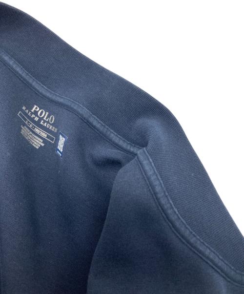 POLO RALPH LAUREN（ポロ・ラルフローレン）POLO RALPH LAUREN (ポロ・ラルフローレン) ダブルニットボンバージャケット ネイビー サイズ:Lの古着・服飾アイテム