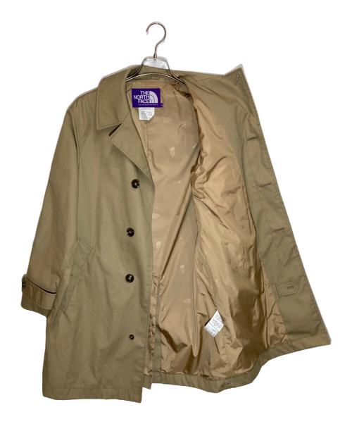 THE NORTHFACE PURPLELABEL（ザ・ノースフェイス パープルレーベル）THE NORTHFACE PURPLELABEL (ザ・ノースフェイス パープルレーベル) BEAMS (ビームス) 別注ステンカラーーコート ベージュ サイズ:Sの古着・服飾アイテム