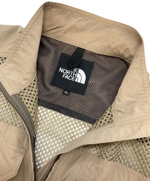 THE NORTH FACE（ザ ノース フェイス）THE NORTH FACE (ザ ノース フェイス) TREKKER MESH VEST ベージュ サイズ:XLの古着・服飾アイテム