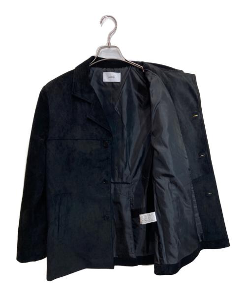 pasterip（パセリ）pasterip (パセリ) Suede leather jacket ブラック サイズ:SIZE Freeの古着・服飾アイテム